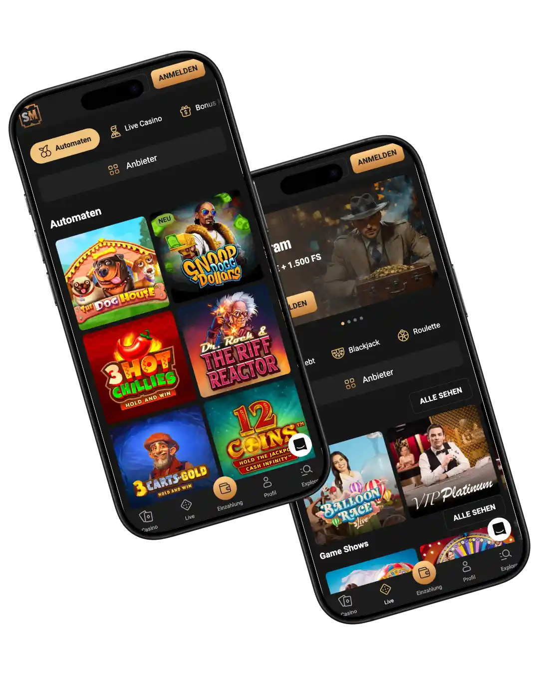 Slot Mafia mobile app