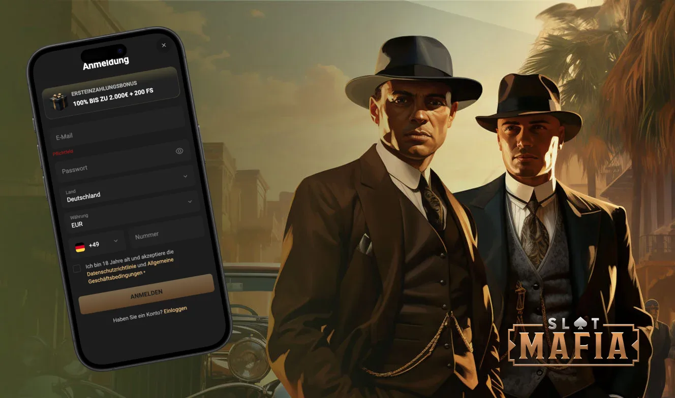 SlotMafia login